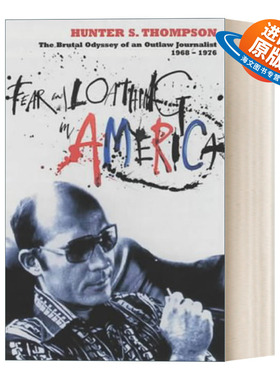 英文原版 Fear and Loathing in America 惧恨拉斯维加斯 亨特·汤普森 英文版 进口英语原版书籍