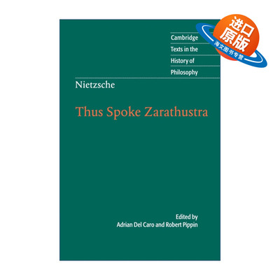 英文原版 Nietzsche: Thus Spoke Zarathustra 尼采 查拉图斯特拉如是说 剑桥哲学史文本系列 英文版 进口英语原版书籍