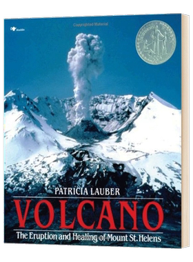 火山 圣海伦斯火山的爆发和熄灭 英文原版 Volcano Eruption and Healing of Mt. St Helen's 英文版【海文书籍】儿童外文书