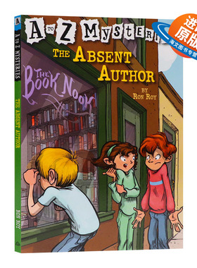 英文原版 A to Z Mysteries 1 The Absent Author 字母之谜1 失踪的小说家 英文版 进口英语原版书籍