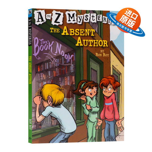 英文原版 A to Z Mysteries 1 The Absent Author 字母之谜1 失踪的小说家 英文版 进口英语原版书籍