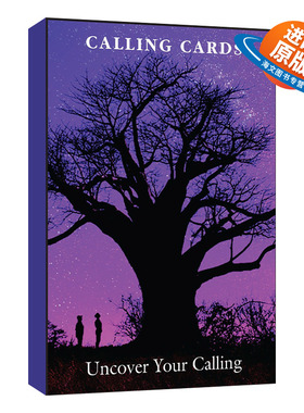 英文原版 Calling Cards 召唤卡 揭示你的使命与天赋 辅助卡片 寻找目标 自我提升 Richard J. Leider 英文版 进口英语原版书籍