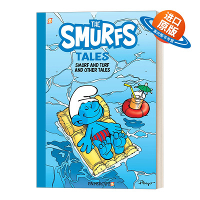 英文原版 The Smurf Tales 4 Smurf & Turf and other stories 蓝精灵故事4 英文版 进口英语原版书籍