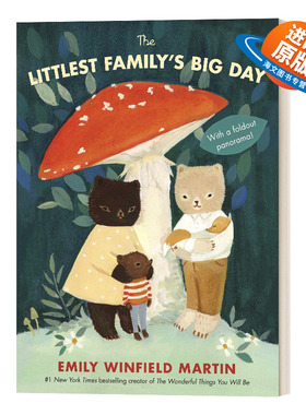 英文原版 The Littlest Family's Big Day 小家庭的大日子 Emily Martin插画 儿童绘本 英文版 进口英语原版书籍