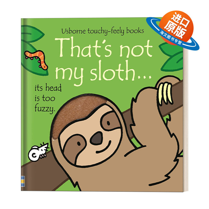 英文原版绘本 That's not my sloth 那不是我的树懒 英文版 进口英语原版书籍