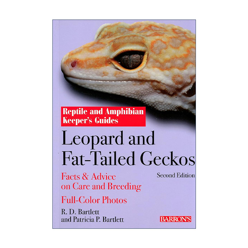 英文原版 Leopard and Fat-Tailed Geckos Reptile and Amphibian Keeper's Guides 豹纹守宫 爬行动物和两栖动物饲养员指南系列