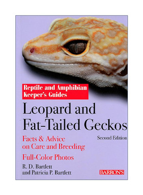 英文原版 Leopard and Fat-Tailed Geckos Reptile and Amphibian Keeper's Guides 豹纹守宫 爬行动物和两栖动物饲养员指南系列
