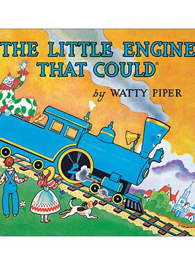 英文原版 The Little Engine That Could 勇敢的小火车头做到了 精装迷你版 儿童经典绘本 Watty Piper 英文版 进口英语原版书籍