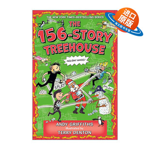 英文原版 The 156-Story Treehouse 小屁孩树屋历险记 156层树屋故事 精装 英文版 进口英语原版书籍