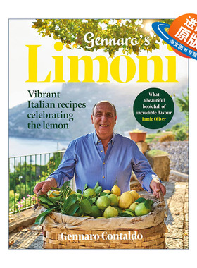 英文原版 Gennaro's Limoni 柠檬活力精装食谱 大厨Gennaro Contaldo的意大利柠檬风味菜 英文版 进口英语原版书籍