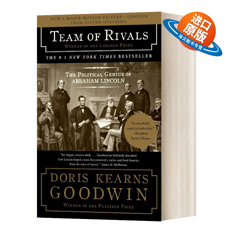 英文原版 Team of Rivals 竞争团队 英文版 进口英语原版书籍