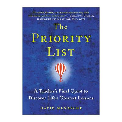 英文原版 The Priority List 人生优先清单 一位教师的*后寻访 英文版 进口英语原版书籍