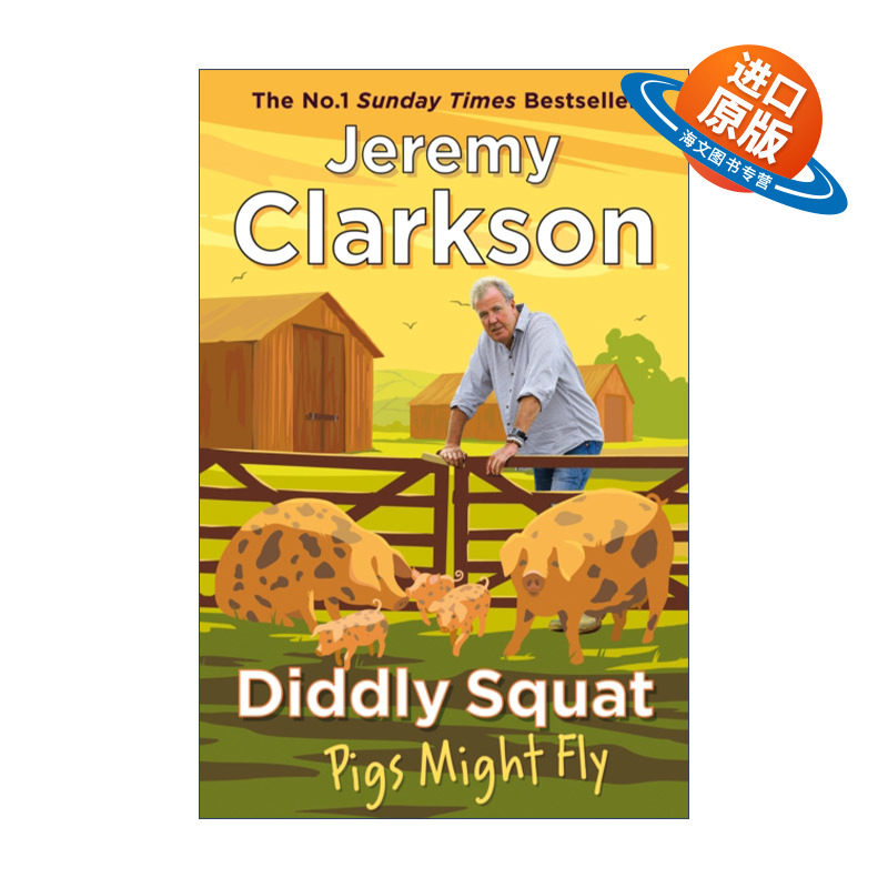 英文原版 Diddly Squat Pigs Might Fly 假装蹲一下3 猪可能会飞 克拉克森的农场 英文版 进口英语原版书籍