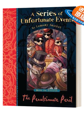 英文原版 The Penultimate Peril 波特莱尔大冒险12 倒数第二次危机 英文版 进口英语原版书籍