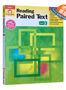 英文原版 Reading Paired Text Grade 3 TE 阅读课堂系列 知识问答 三年级 完整版 英文版 进口英语原版书籍儿童外文书