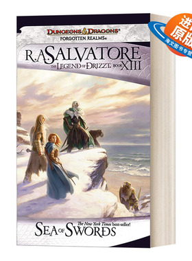 英文原版小说 Sea of Swords The Legend of Drizzt 龙与地下城 崔斯特传奇 黑暗之路3 剑之海 英文版 进口英语原版书籍