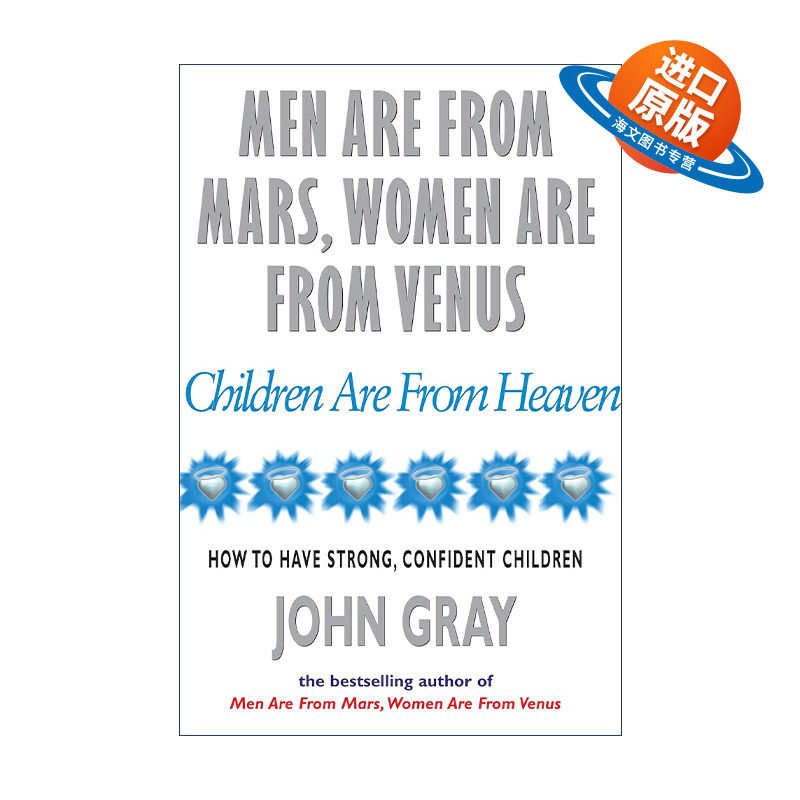 英文原版 Men Are From Mars  Women Are From Venus Children Are From Heaven 男人来自火星 女人来自金星 进口英语原版书籍