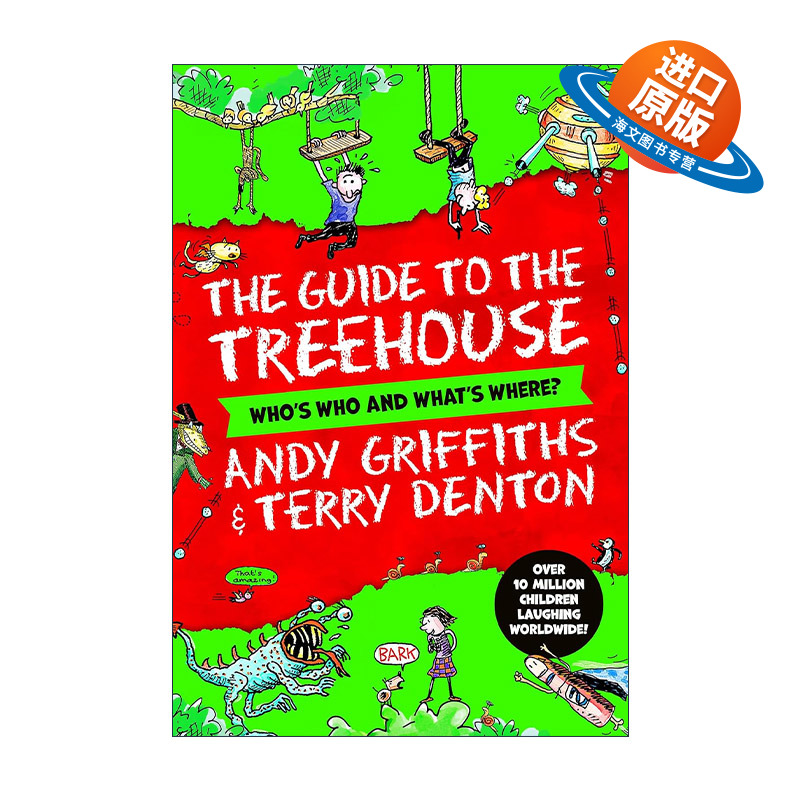 英文原版 Andy and Terry's guide to the Treehouse Who's Who and What's Where 树屋指南 谁是谁 什么在哪里进口英语原版书籍