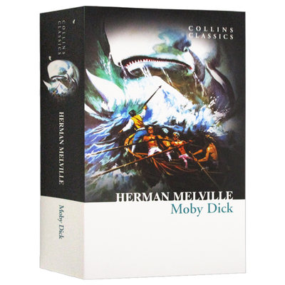 白鲸 进口英文原版小说书籍 Moby Dick 经典名著 美国文学代表 英文版 白鲸记