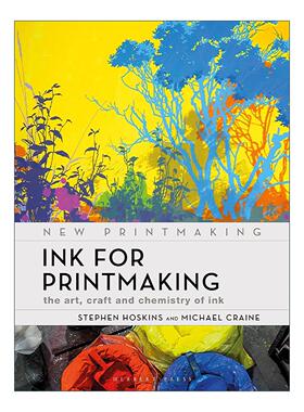 英文原版 Ink for Printmaking 版画墨水 墨水的艺术 工艺与化学 英文版 进口英语原版书籍