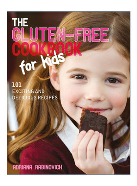 英文原版 The Gluten-free Cookbook for Kids 无麸质儿童食谱 英文版 进口英语原版书籍