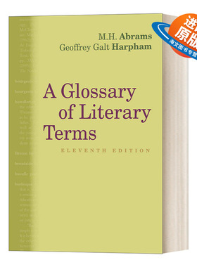 英文原版 A Glossary of Literary Terms 英美文学术语词典 第11版 艾布拉姆斯 Abrams 主编 英文版 进口英语原版书籍