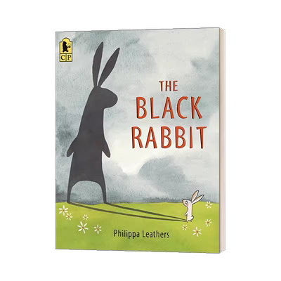 英文原版 The Black Rabbit 黑色的兔子 3-7岁儿童友谊主题动物绘本 Philippa Leathers 英文版 进口英语原版书籍