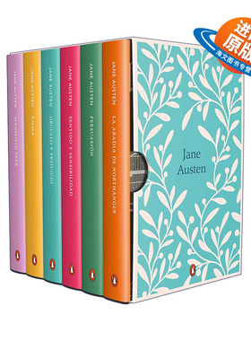 原版 Estuche Jane Austen Obra completa 简·奥斯汀作品企鹅经典盒装套装 西班牙语版 傲慢与偏见 理智与情感 爱玛 劝导 进口书