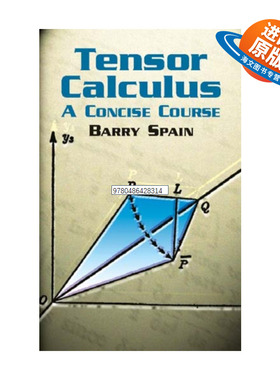 英文原版 Tensor Calculus 张量微积分 简明课程 Barry Spain 英文版 进口英语原版书籍