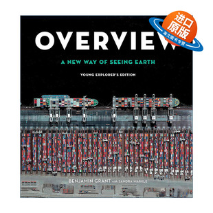 英文原版 Overview Young Explorer's Edition 俯瞰地球 观察世界的全新思维 青少年版 Benjamin Grant 精装摄影艺术图册 英文版