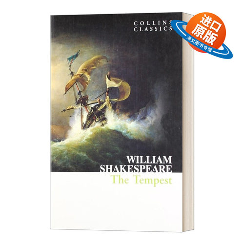 英文原版 The Tempest 暴风雨 莎士比亚 Collins Classics 柯林斯经典系列 英文版 进口英语原版书籍