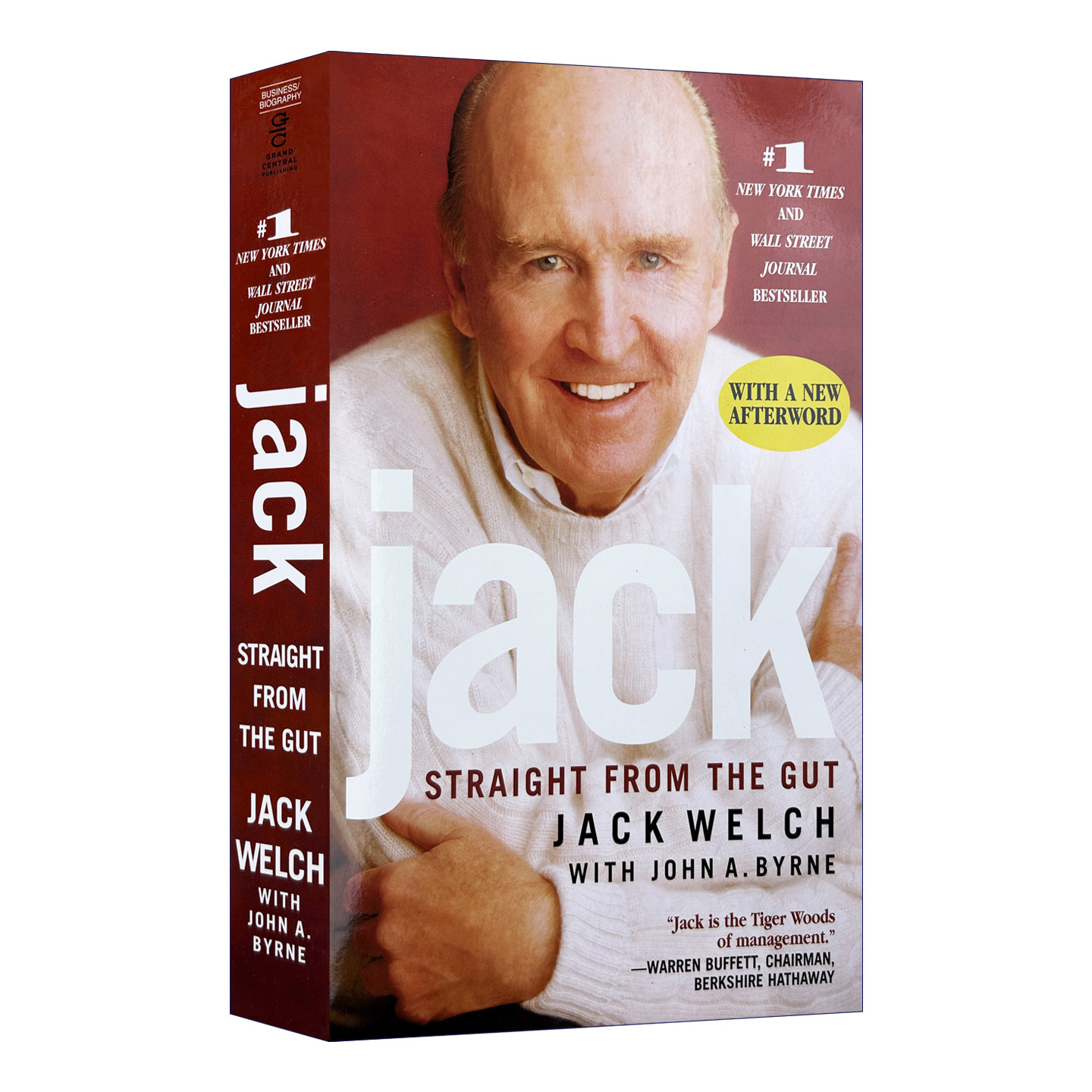 英文原版 Jack: Straight from the Gut 杰克·韦尔奇自传 通用电气 英文版 进口英语原版书籍