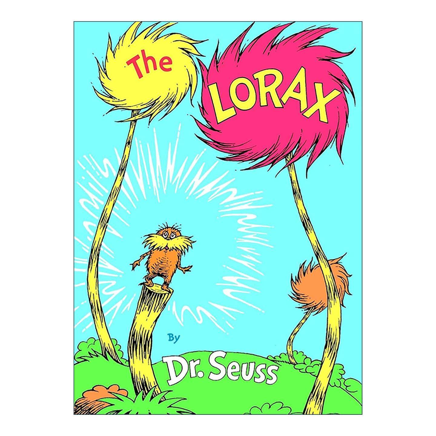 英文原版 The Lorax Classic Seuss 绒毛树 老雷斯的故事 苏斯博士儿童经典精装绘本 英文版 进口英语原版书籍