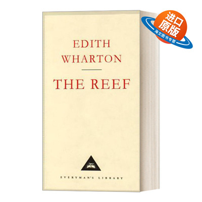 英文原版小说 The Reef 暗礁 伊迪丝·华顿 Everyman精装收藏版 英文版 进口英语原版书籍