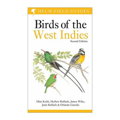 英文原版 Field Guide to Birds of the West Indies 西印度群岛鸟类野外指南 英文版 进口英语原版书籍