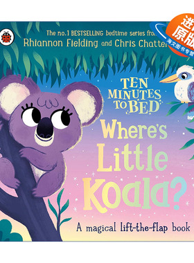 英文原版 Ten Minutes to Bed Where's Little Koala 十分钟睡前故事 小考拉不见了 英文版 进口英语原版书籍