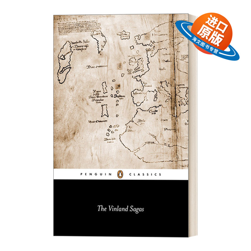 英文原版 The Vinland Sagas 文兰传说 北欧神话 企鹅黑经典 Penguin Black Classics 英文版 进口英语原版书籍