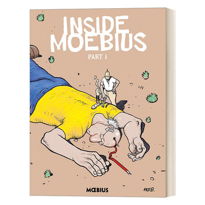 英文原版 Moebius Library Inside Moebius Part 1 黑马墨比斯图书馆 墨比斯杂想录1 Jean Giraud 精装漫画 英文版 进口英语书籍