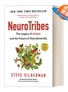 英文原版 NeuroTribes 神经部落 孤独症的遗产和神经多元化的未来 心理学 Steve Silberman 英文版 进口英语原版书籍