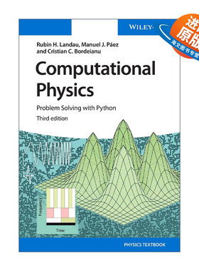英文原版 Computational Physics 计算物理学 数值分析应用 含Python源代码 第3版 英文版 进口英语原版书籍