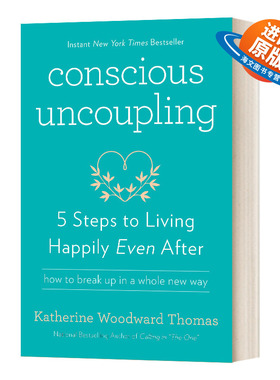 英文原版 Conscious Uncoupling 有意识的分离 5步让你在分手后依然快乐地生活 英文版 进口英语原版书籍