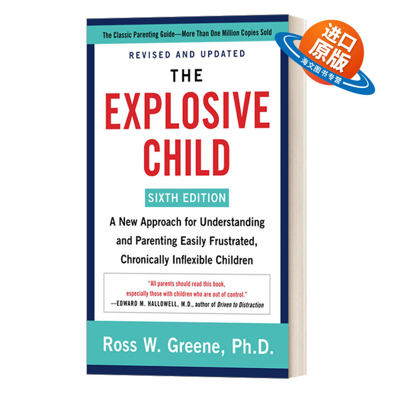 英文原版 The Explosive Child 如何引导暴躁的孩子 第6版 罗斯·W·格林 英文版 进口英语原版书籍