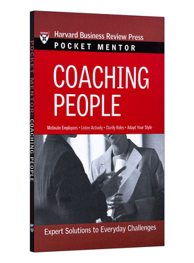 英文原版 Coaching People Pocket Mentor 指导员工 商业管理 领导学 哈佛商业评论 英文版 进口英语原版书籍