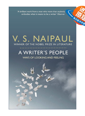 英文原版 A Writer's People 作家看人 看 这个世界 诺贝尔文学奖得主奈保尔 V.S.Naipaul 英文版 进口英语原版书籍