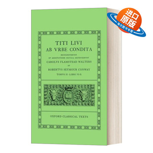 Urbe 英文原版 進口英語原版 英文版 Books Livy 敘述VI Condita 李維羅馬建城紀年代記 精裝 書籍