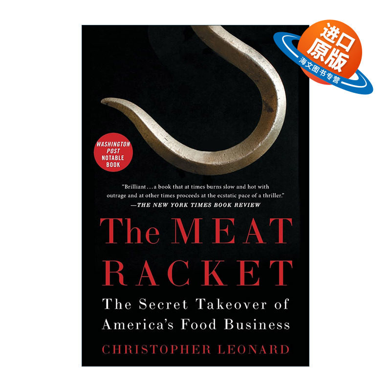 英文原版 The Meat Racket 肉类行业 美国食品行业的秘密收购 英文版 进口英语原版书籍