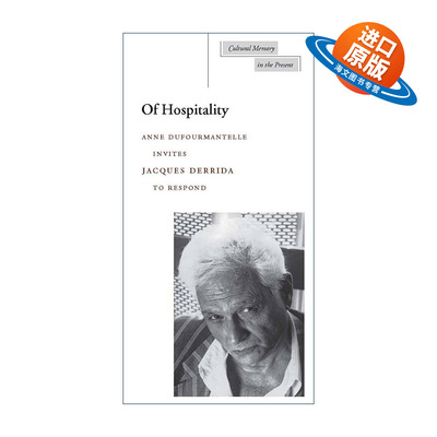 英文原版 Of Hospitality 论好客 雅克·德里达 英文版 进口英语原版书籍