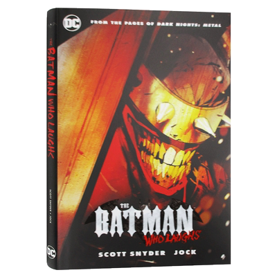 DC漫画 狂笑蝙蝠侠 英文原版 The Batman Who Laughs DC Comics 狂笑之蝠 黑暗多元宇宙 金属大事件 布鲁斯韦恩英文版进口英语书籍