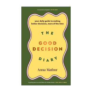 英文版 书籍 Decision 助你更频繁做出更佳选择 每日指南 明智决策日记 Good Diary 进口英语原版 英文原版 精装 The