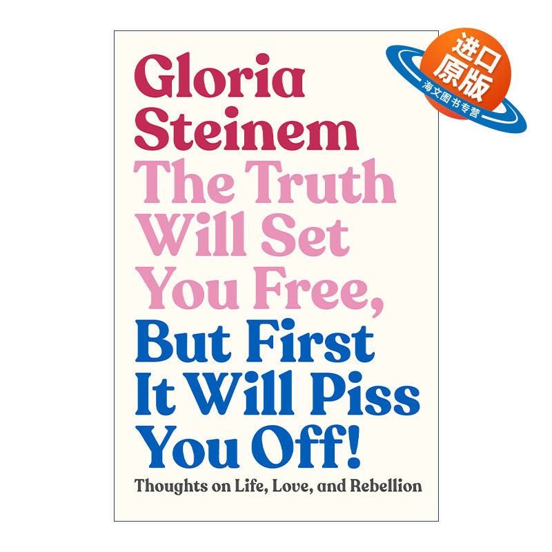 英文原版 The Truth Will Set You Free But First It Will Piss You Off 真相会让你自由 对生命 爱与叛逆的思考 精装
